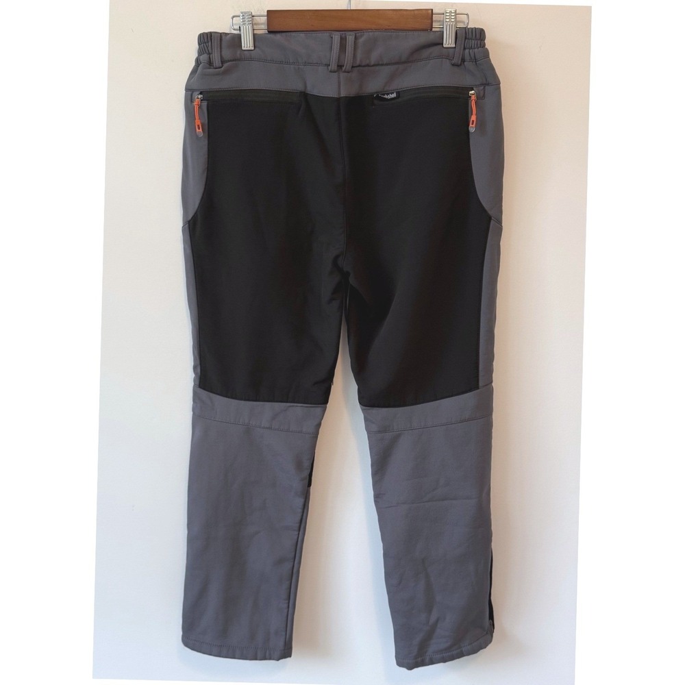 Bombshell Summitskin Pants Men's 32X30 Ski Snowboard Hiking Gray Fleece Lined - Picture 2 of 11